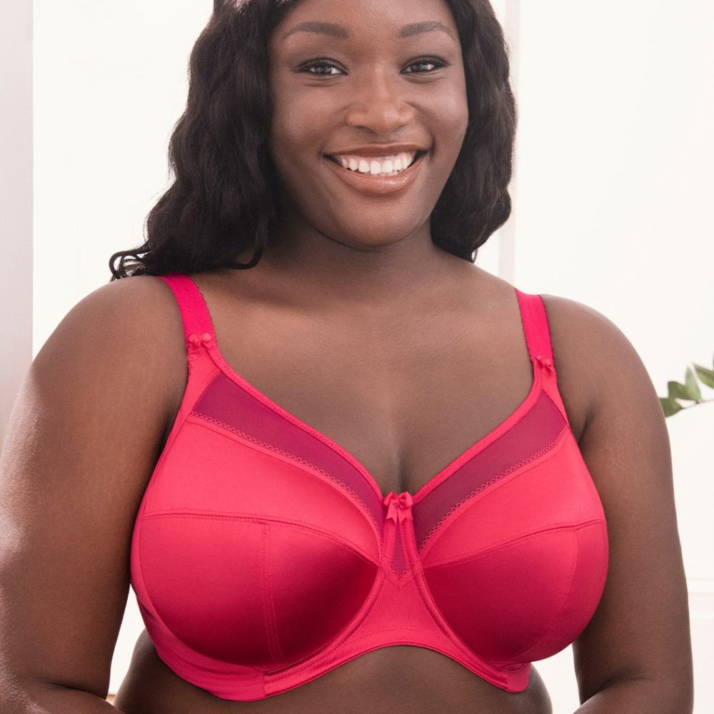 NWT Goddess Keira Banded Bra- Azalea- 42DDD